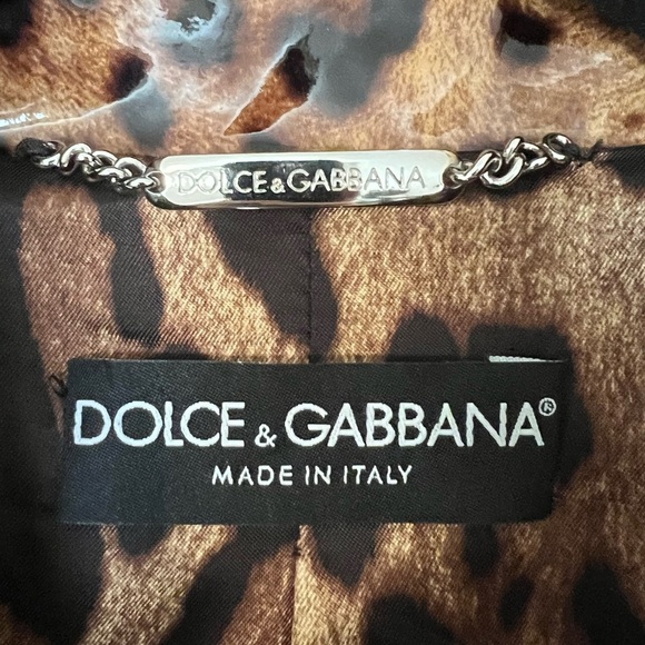 DOLCE & GABBANA Leopard Trench TRENCH COAT - Picture 6 of 12